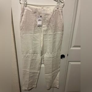 MANGO 100% linen suit trousers/SZ6
